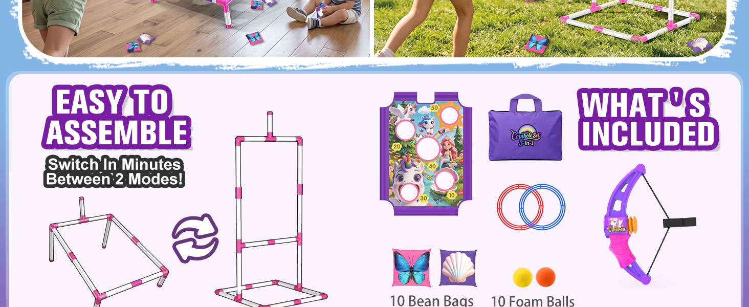indoor outdoor toys for kids age 4-8 toys 3 year old girls toys for 4 year old girls birthday gift