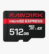 SANDISK 256B Extreme microSD Card + Adapter, Up to 245MB/s Read Speeds | UHS-I, V30, 5K & 4K UHD,...