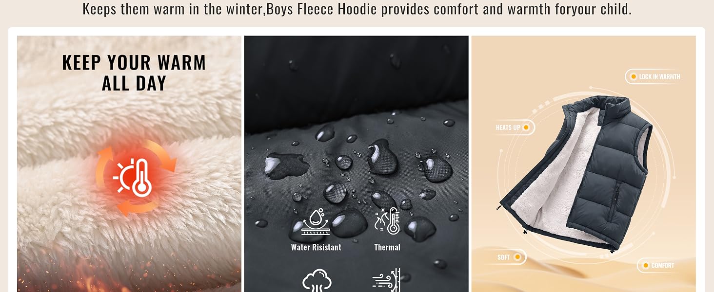 Boys Puffer Vest