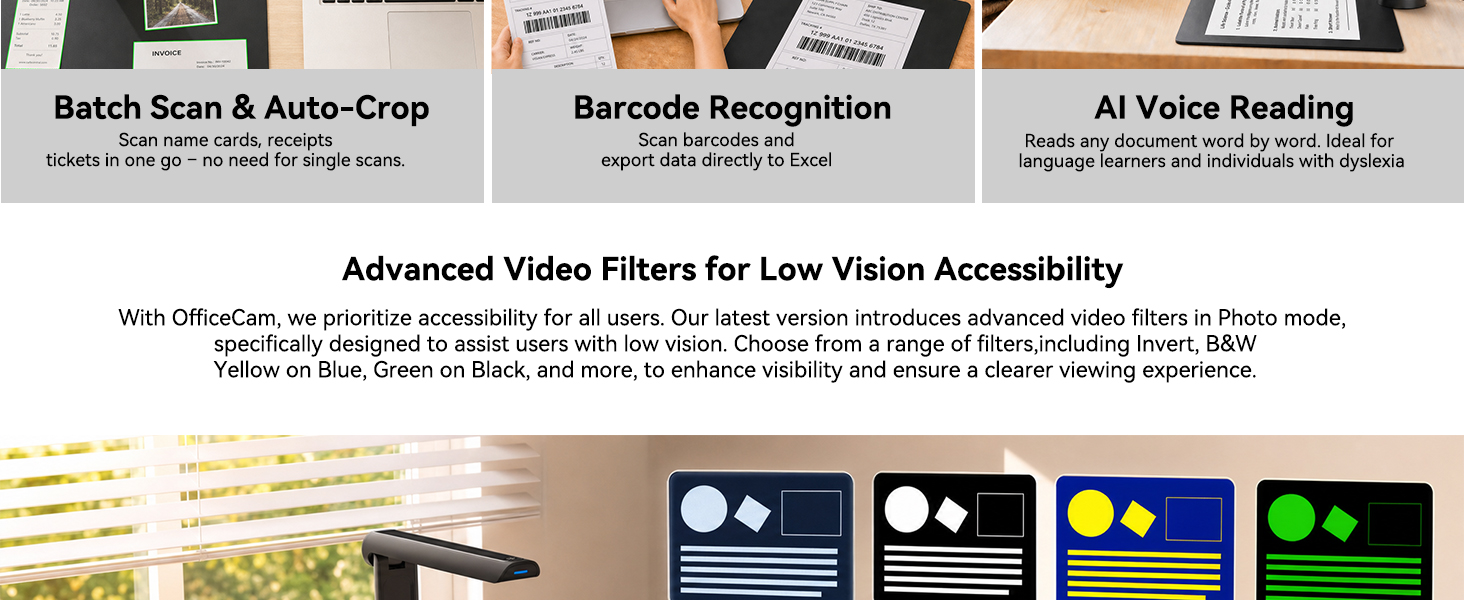 Document Camera & Book Scanner
