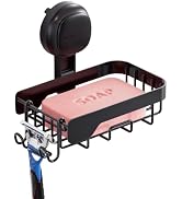 TAILI Upgraded Bathroom Mirror Suction Cup Toothbrush Holder with Razor Hook, Visible Safety Indi...