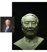 Aytupotin Custom Bust Sculpture - Personalized Half-Body Statue, Resin Material Customized Portra...