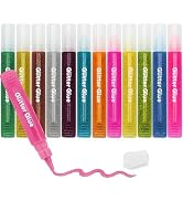 Enday Clear Glue 5oz (6 Pack) – Clear Craft Glue for Slime, Liquid Glue Bottles, Non-Toxic School...