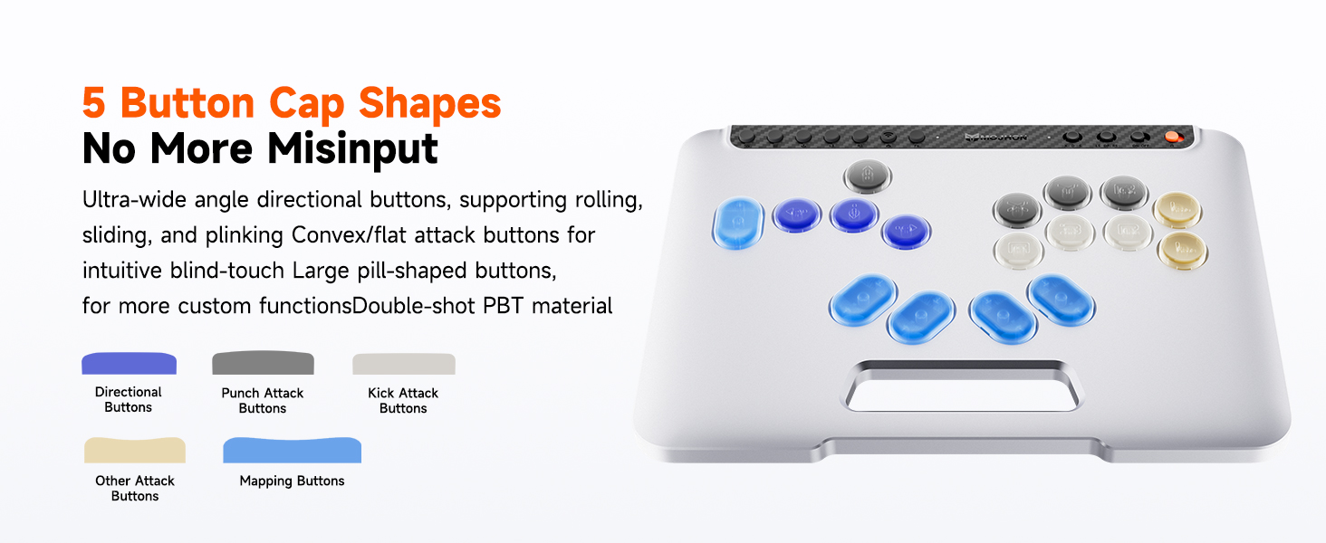 arcade stick; leverless controller; hitbox; fight stick; hitbox controller; leverless arcade stick